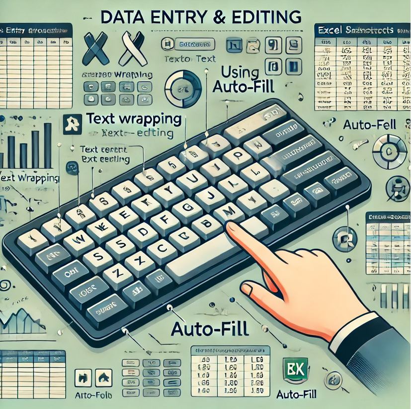 엑셀 단축키 모음 ② 데이터 입력 & 편집 | 줄 바꿈, 자동 채우기 등
