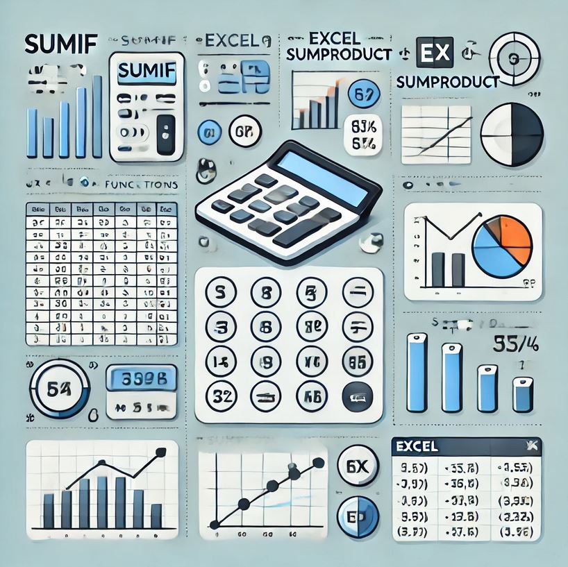 엑셀 함수 정리 ① 수학·통계 함수 | SUMIF, SUMPRODUCT 등